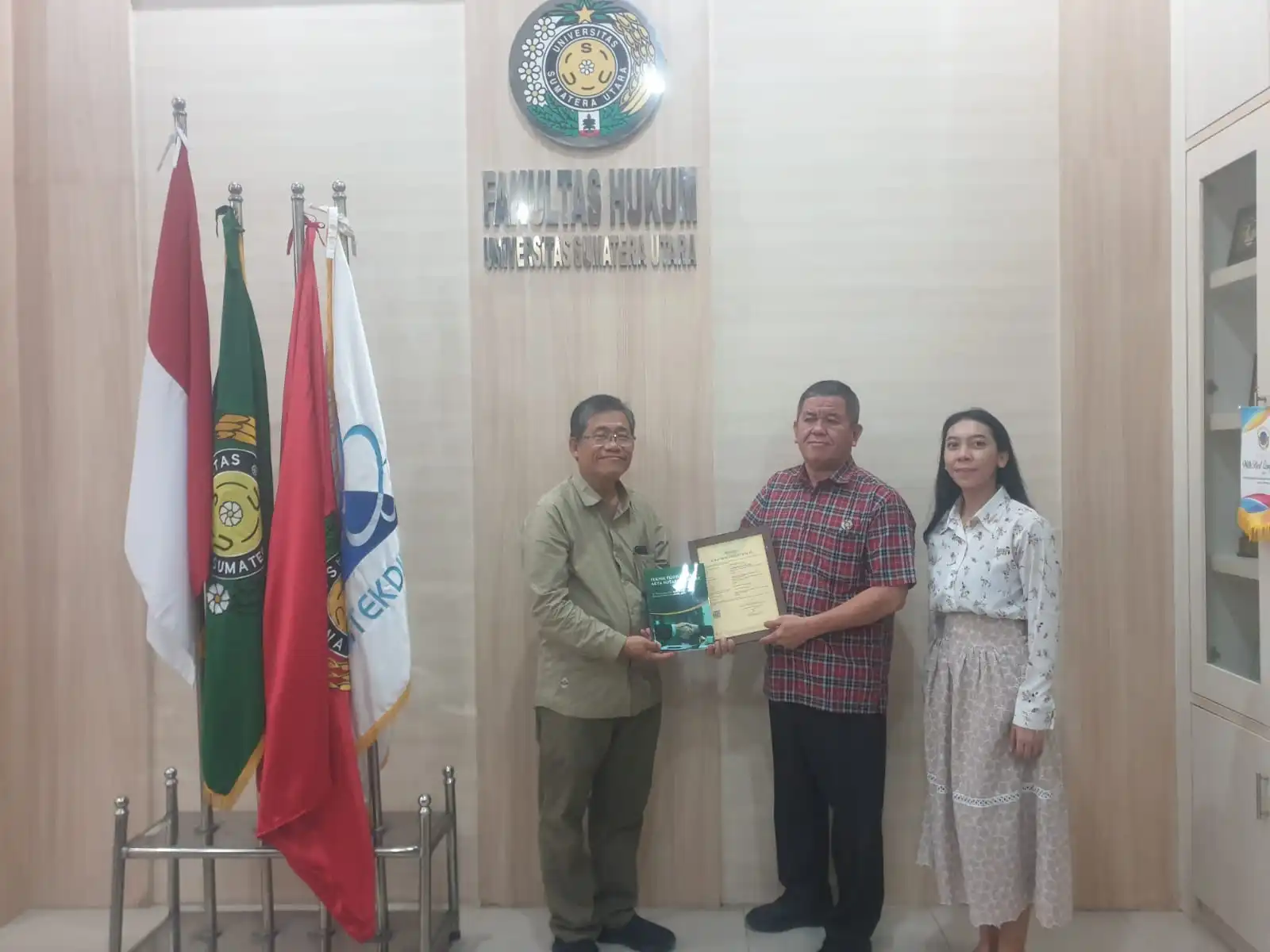 Dosen Fakultas Hukum USU Hasilkan Karya Ilmiah dan Peroleh Pencatatan Hak Cipta
